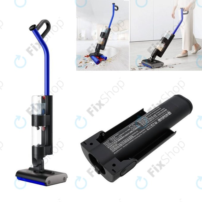 Baterie pro Dyson WashG1 Wet Floor Cleaner, 2350mAh, Li-Ion, 14.8V, 452646, HQ