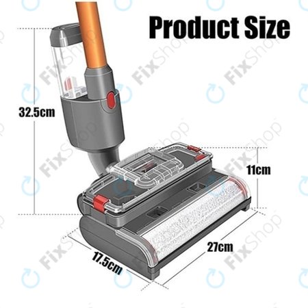 Dyson V-series - Podlahová Hubice pro Mokré a Suché Čištění