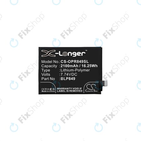 Realme GT 5G RMX2202, GT Neo RMX3031 - Baterie BLP849 2100mAh HQ