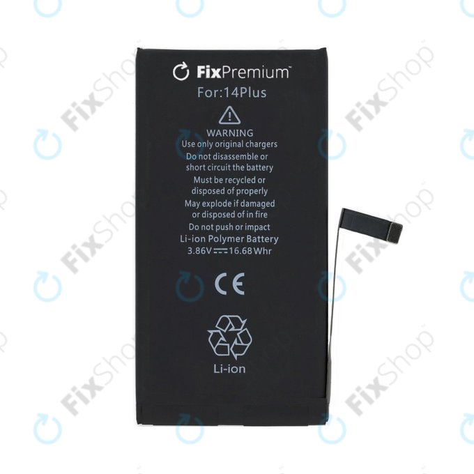 Baterie pro iPhone 14 Plus, 4325mAh, DIAGNOSTIC