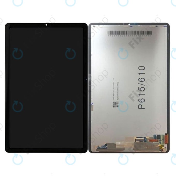Samsung Galaxy Tab S6 Lite P610, P615 - LCD Displej + Dotykové Sklo (Oxford Gray) - GH82-22896A Genuine Service Pack