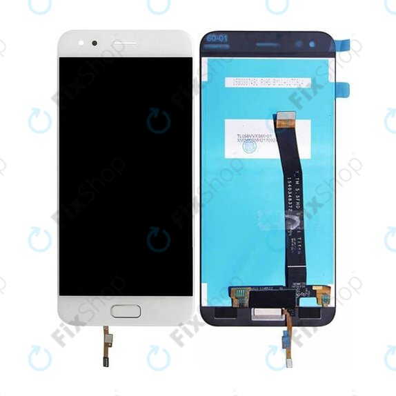 Asus Zenfone 4 ZE554KL - LCD Displej + Dotykové Sklo (White) TFT