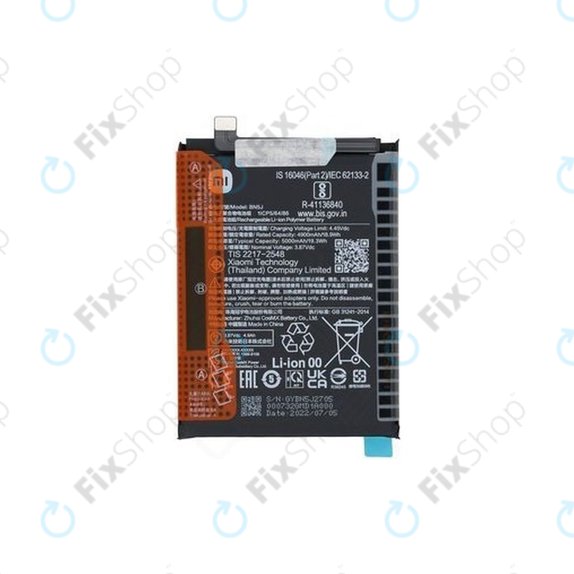 Xiaomi Poco X5 - Baterie BN5J 5000mAh - 46020000F41Y Genuine Service Pack