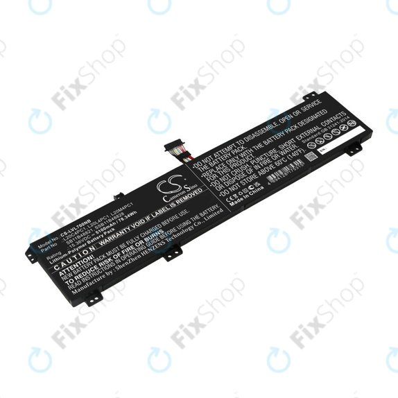 Baterie pro Lenovo Legion 5, 5 Pro, 7, 7i, R7000p, 5100mAh, Li-Pol, 15.36V, L20C4PC1, HQ