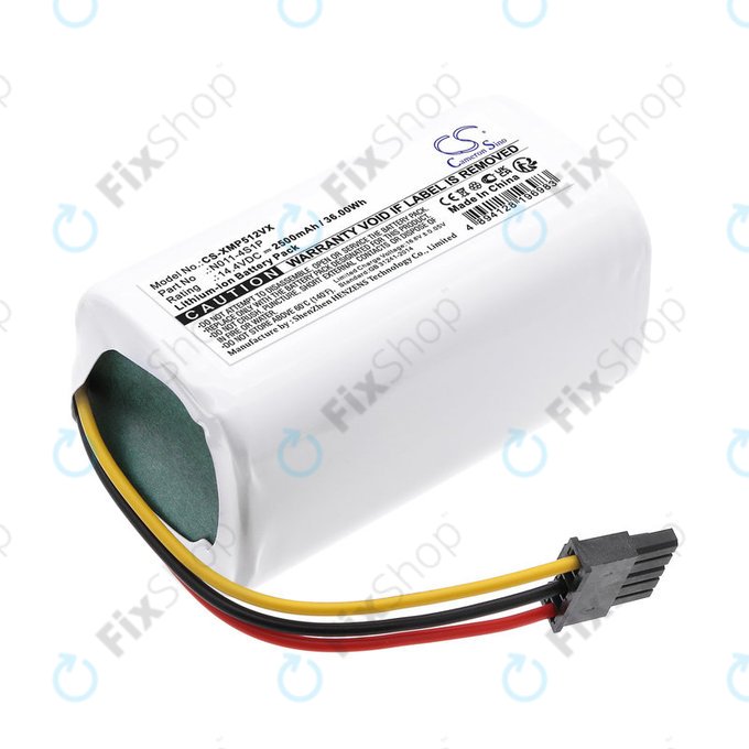 Baterie pro Xiaomi Mi Robot vacuum Mop 2 Lite, 2500mAh, Li-ion, 14.4V, 260V-4S1P, HQ