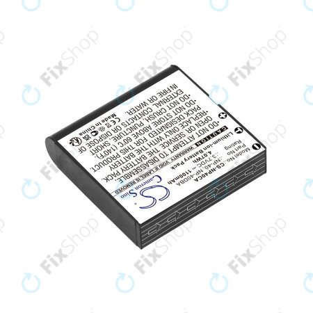 Baterie pro Casio Exilim Ex-FC100, 1100mAh, Li-Ion, 3.7V, NP-40, HQ