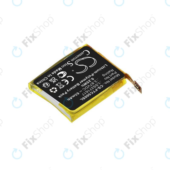 Baterie pro Fitbit Charge 5, 65mAh, Li-Pol, 3.87V, LSS271617, HQ