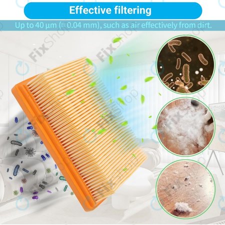 Kärcher WD-series, MV-series, KWD-series - Plochý Prachový Filtr