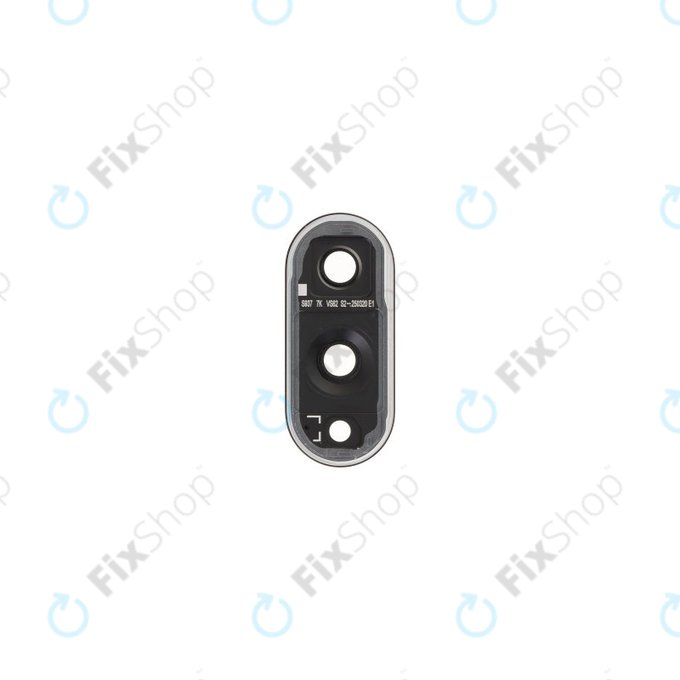 Samsung Galaxy S25 Edge - Sklíčko Zadní Kamery + Rám (Titanium Jetblack)