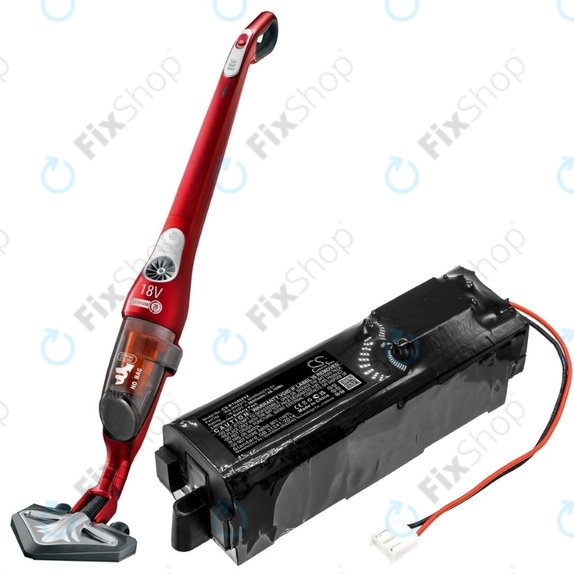 Rowenta Air Force Extreme RH-series, Tefal TY-series - Baterie RS-RH5273, MISRH5273-01 Li-Ion 18.5V 2600mAh HQ