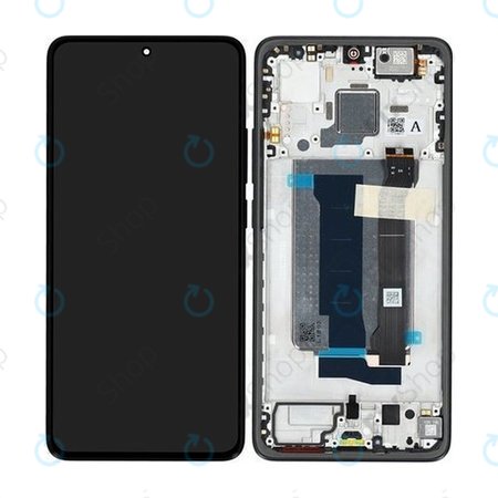 Xiaomi Poco X7 Pro 2412DPC0AG - LCD Displej + Dotykové Sklo + Rám (Black) - 56000300O1000 Genuine Service Pack