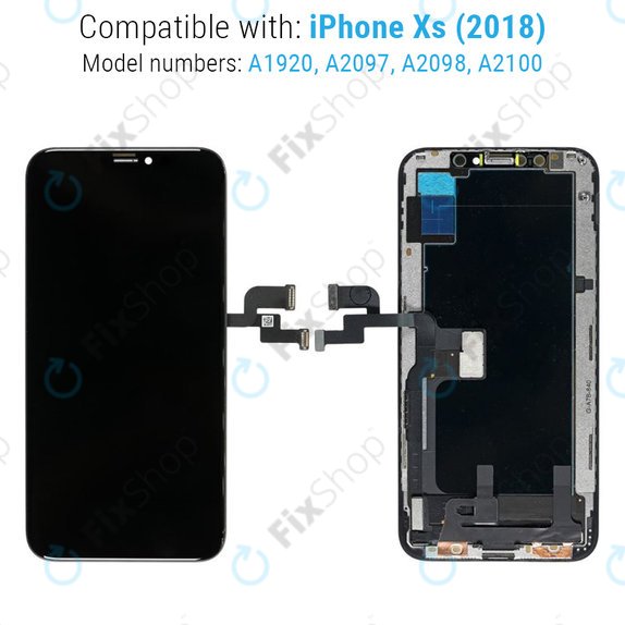 Apple iPhone XS - LCD Displej + Dotykové Sklo + Rám Refurbished PRO