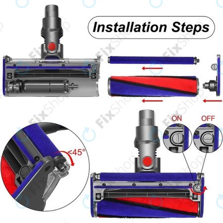 Dyson V-series, Outsize - Podlahová Hubice