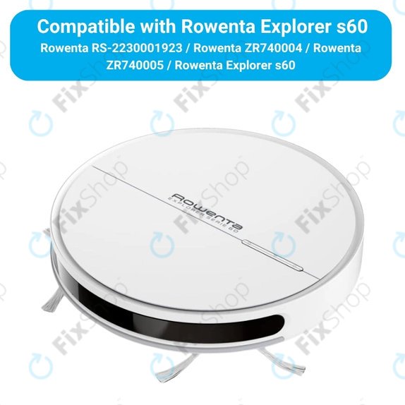 Sada náhradních dílů pro Rowenta Explorer s60 (2x Hlavní kartáč, 4x Filtr, 8x Boční kartáč)