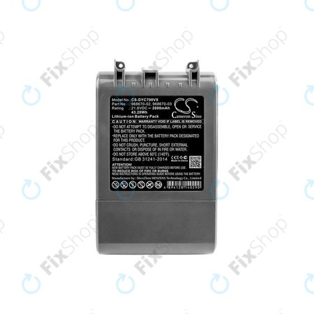 Dyson V7 - Baterie 968670-02, 968670-03 Li-Ion 21.6V 2000mAh HQ
