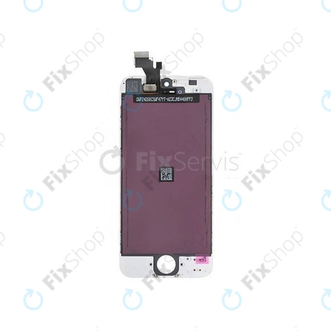 Apple iPhone 5 - LCD Displej + Dotykové Sklo + Rám (White) TFT
