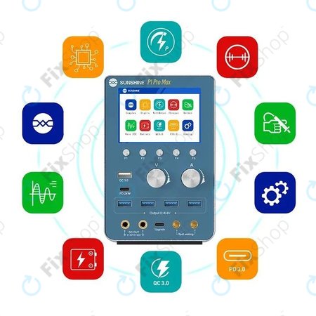 Sunshine P1 Pro Max - Regulovatelný Napájecí Zdroj (0-30V, 0-20A)