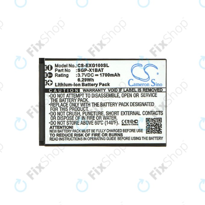 Baterie pro Evolveo StrongPhone X1, 1700mAh, Li-ion, 3.7V, SGP-X1BAT, HQ