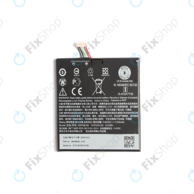 HTC One A9 - Baterie B2PQ9100 2150mAh