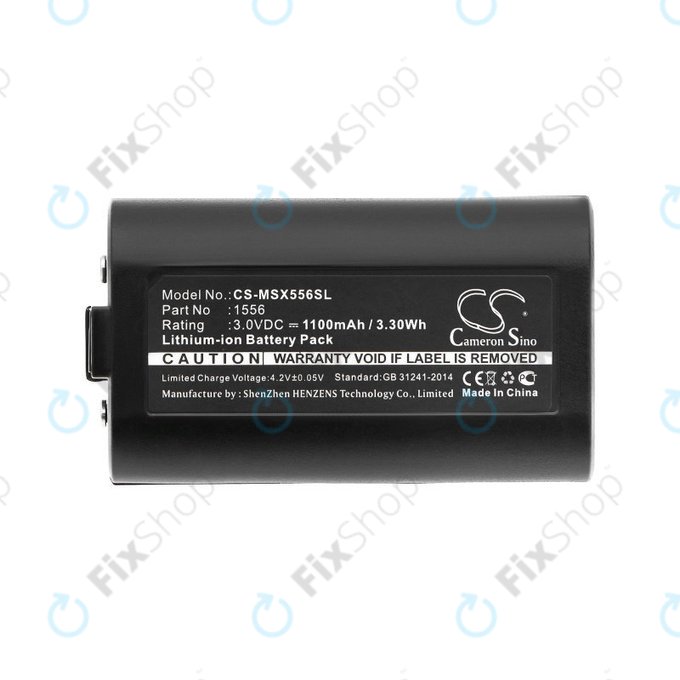 Baterie pro Microsoft Xbox One Wireless Controller, Xbox One S, X, Elite Controller, 1556, 1100mAh, Li-Ion, 3V, 1556, HQ