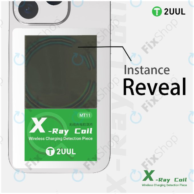 Detekční cívka pro bezdrátové nabíjení, 2UUL MT11