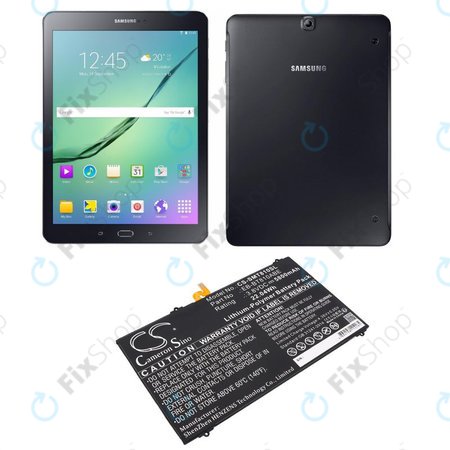 Baterie pro Samsung Galaxy Tab S2, 5800mAh, Li-Pol, 3.8V, EB-BT810ABE, HQ