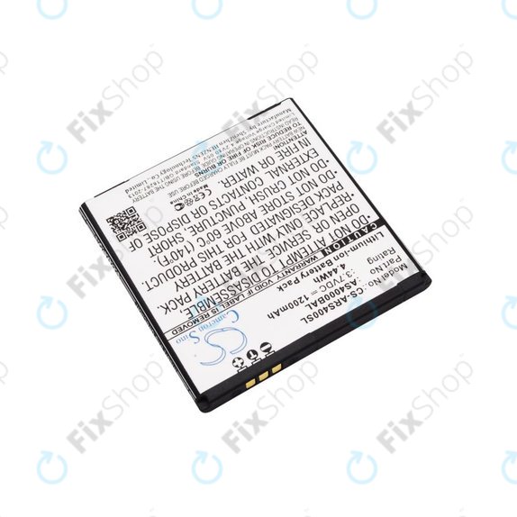 Baterie pro Aligator S4000 Duo, 1200mAh, Li-Ion, 3.7V, AS4000BAL, HQ