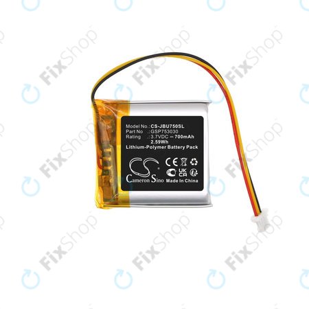 Baterie pro Sennheiser GSP 350, 500, 670, 350mAh, Li-Pol, 3.7V, AHB552826TPC-2, HQ