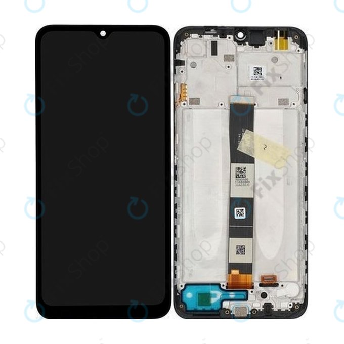 Xiaomi Redmi 9AT - LCD Displej + Dotykové Sklo + Rám (Carbon Gray) - 560001C3LV00 Genuine Service Pack