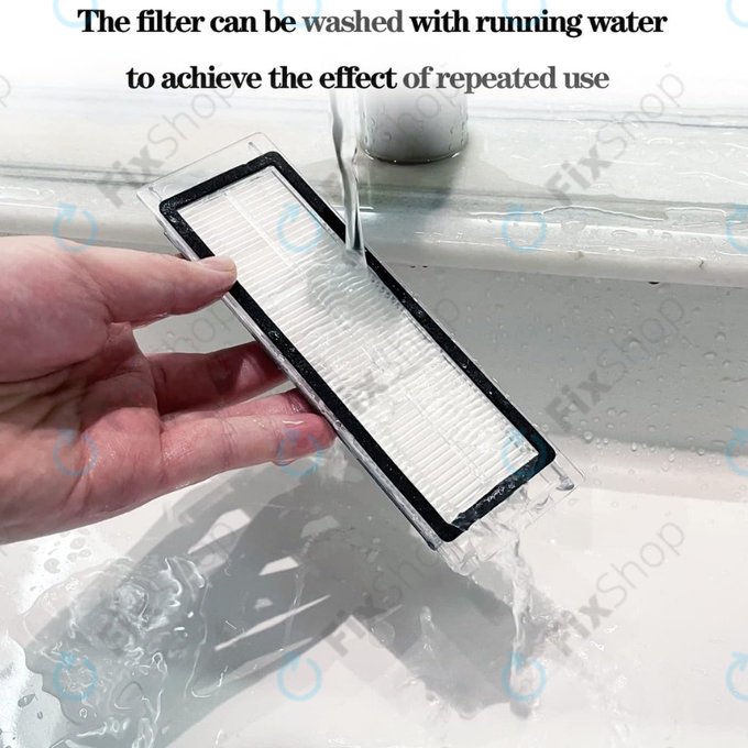 Xiaomi Roborock S5, S5 Max, S6, S6 MaxV, S6 Pure, E4, E5, Mijia 1S, Mi Robot Vacuum Mop 1S, Xiaowa E2, E3, Lite C10 - Prachový Filtr (2ks)