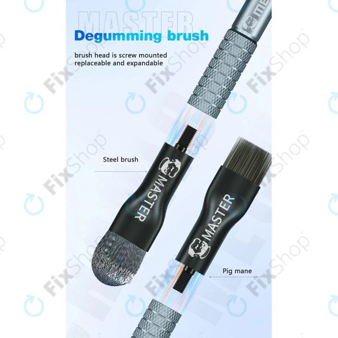 Mechanic - Ocelový kartáček na PCB/BGA pro čištění IC podložek a odstranění lepidla