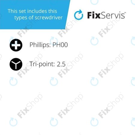 Jednoduché Šroubováky - Křižový + Tri-Point (MacBook)