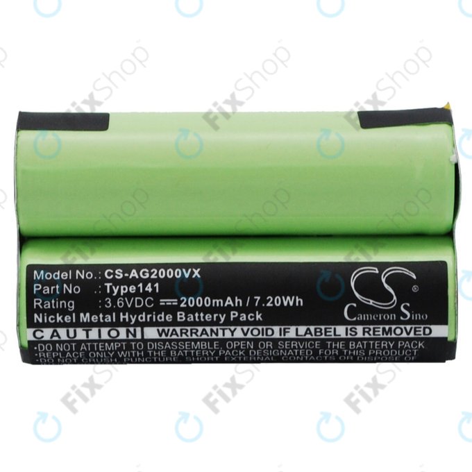AEG Electrolux Junior 2.0 - Baterie Type141 Ni-MH 3.6V 2000mAh HQ