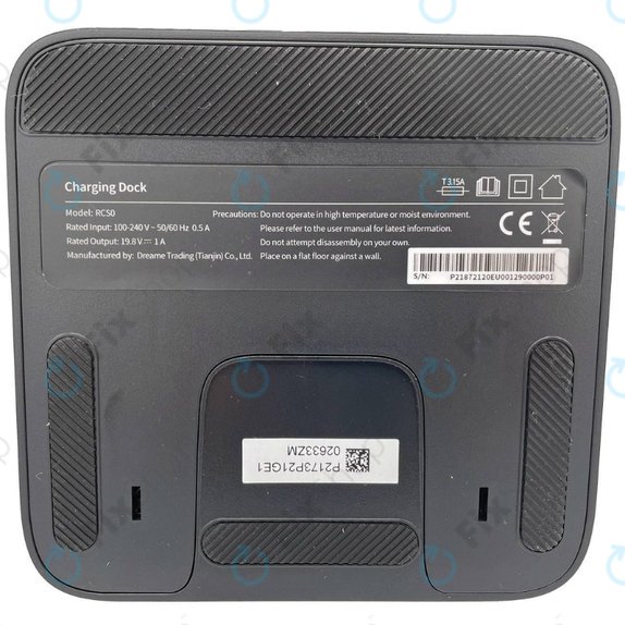 Nabíjecí dok pro Xiaomi Robot Vacuum S10+, Mop 2 Ultra, Dreame D10s, D9 Max, F9