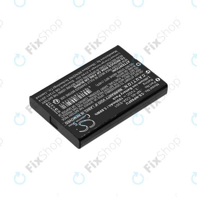 Baterie pro Agfa, HP Photosmart, Toshiba Camileo, 1050mAh, Li-Ion, 3.7V, NP-60, COMA-BP1, HQ