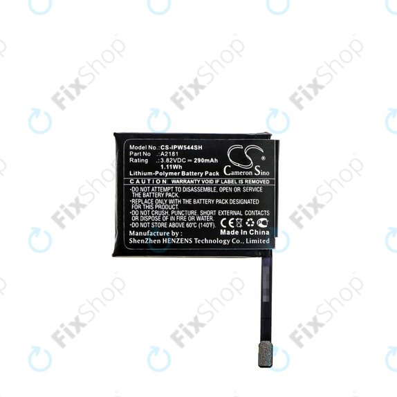 Apple Watch 5 44mm, SE 44mm - Baterie A2181 290mAh HQ
