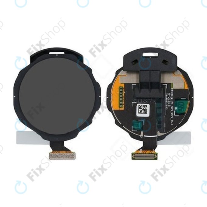 Samsung Galaxy Watch 4 Classic 46mm R895 - LCD Displej + Dotykové Sklo + Rám (Black) - GH96-14426A Genuine Service Pack