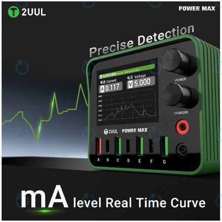 Nabíjecí stanice, 200W víceportová, 2UUL PC01