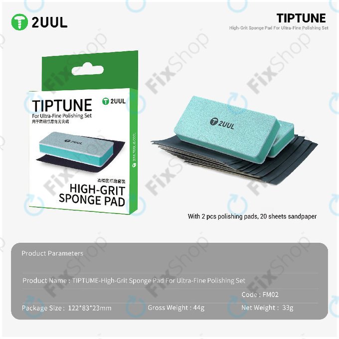 Sada mikro-brusných podložek pro jemné leštění, 2UUL FM02