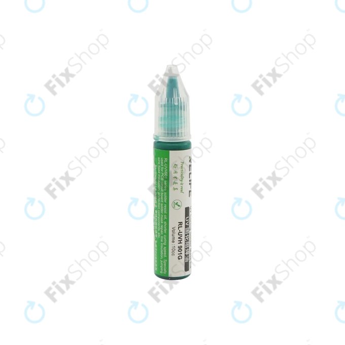Relife RL-UVH901G - UV Vytvrditelná Pájecí Maska (Zelená) (10ml)