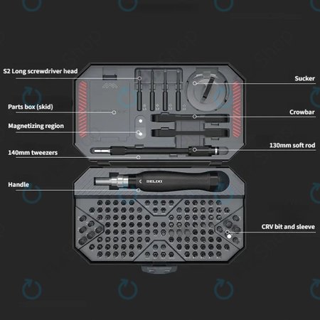 Xiaomi DELIXI - Sada šroubováků 145v1