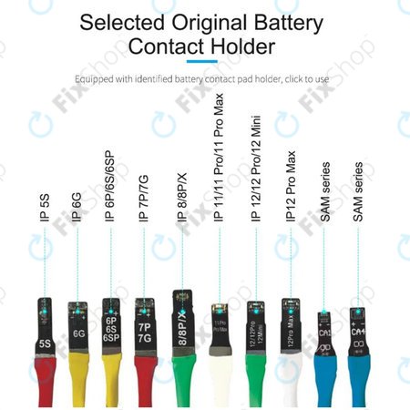 SunShine SS-905A - Sada Napájecích Kabelů (iPhone 5S - 12 Pro Max, Samsung)