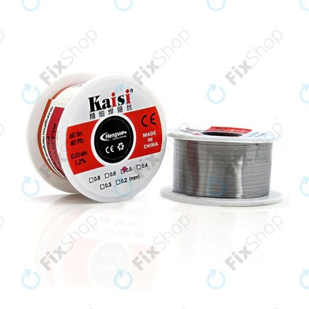 Kaisi - Pájecí Drát pro Přesné Pájení Sn/Pb - 0.3mm (50g)