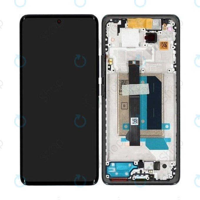 Xiaomi Redmi Note 14 Pro+ 5G 24094RAD4G - LCD Displej + Dotykové Sklo + Rám (Midnight Black) - 5600190O16U00 Genuine Service Pack