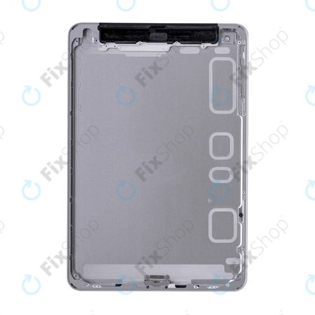 Apple iPad Mini 3 - Zadní Housing 4G Verze (Space Gray)