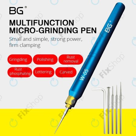 BG W-05 - Multifunkční Mikrobrusné Pero