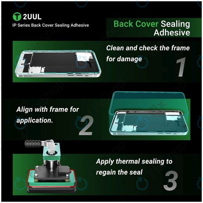 Těsnicí Lepka pod Zadní Sklo Adhesive pro iPhone 14 Plus, 2UUL BA14PS