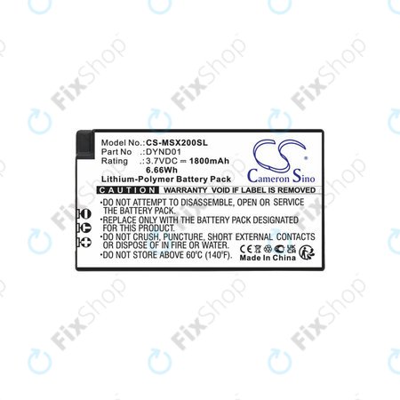 Baterie pro Microsoft Xbox Elite Series 2, 1800mAh, Li-Pol, 3.7V, DYND01, HQ