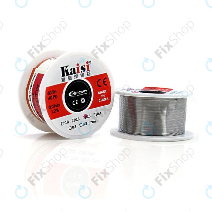 Kaisi - Pájecí Drát pro Přesné Pájení Sn/Pb - 0.3mm (50g)