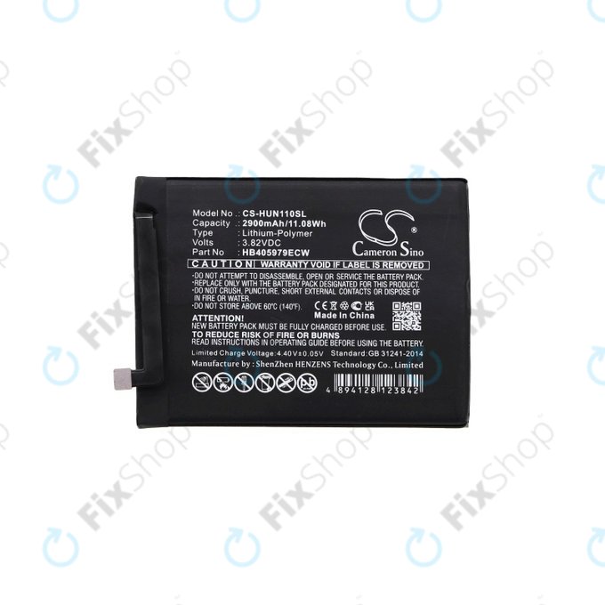 Baterie pro Huawei Y5, Y6, 2900mAh, Li-Pol, 3.82 V, HB405979ECW, HQ